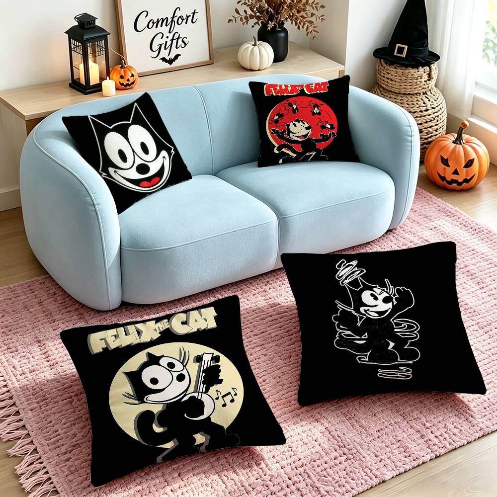 Home Textiles & Decorations - F-FelixES The C-Cat Square Double-Sided printed