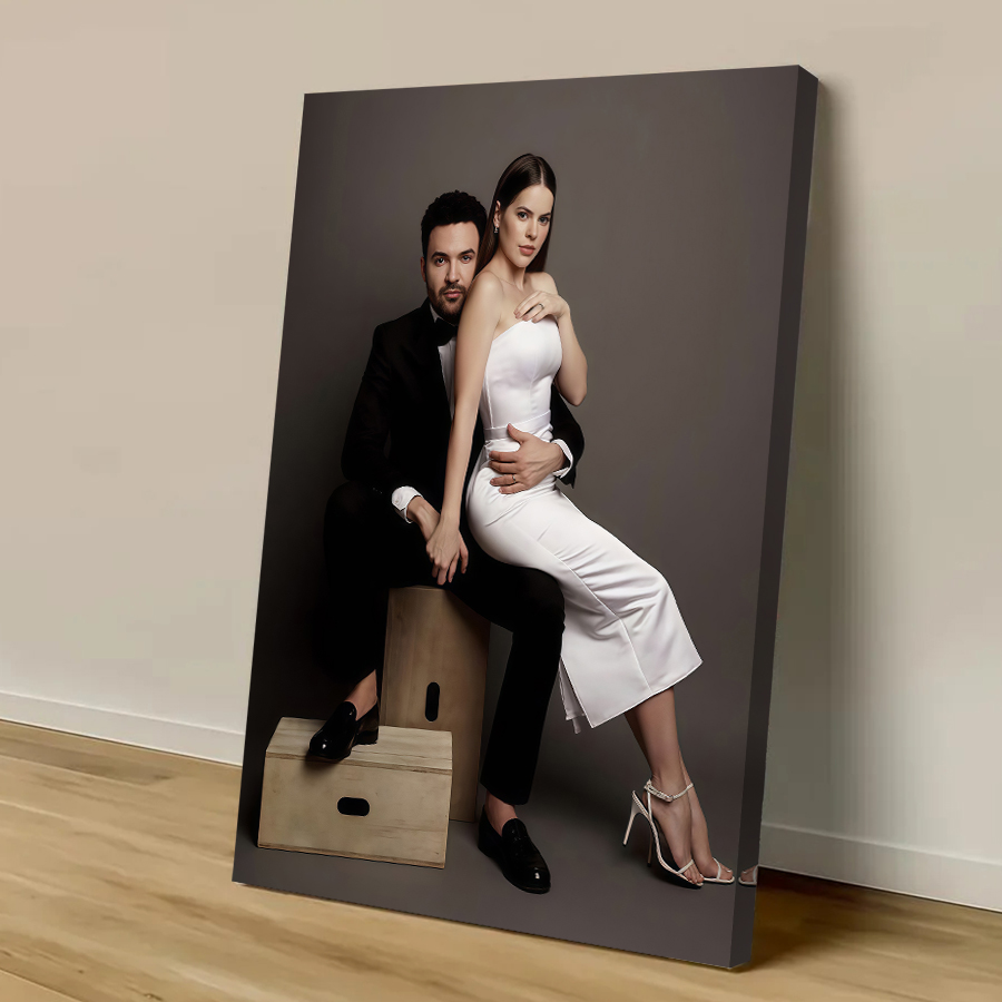Custom Print Canvas Poster Ani - Home Textiles & Decorations ulasan dan harga