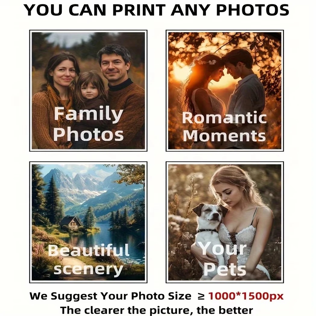 Custom Print Canvas Poster Ani - Home Textiles & Decorations ulasan dan harga