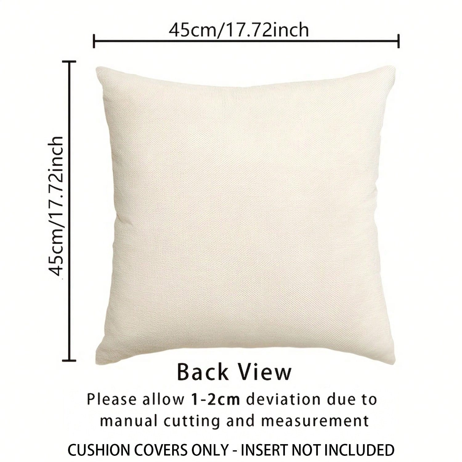 1pc/2pcs 18x18 Inch Pillow Cas - Pillow Insert 18X18 ulasan dan harga