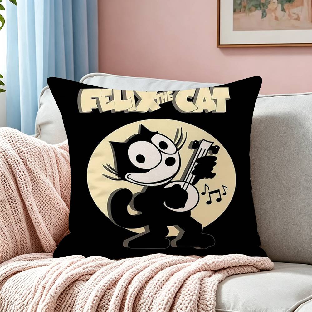 F-FelixES The C-Cat Square Dou - Home Textiles & Decorations ulasan dan harga