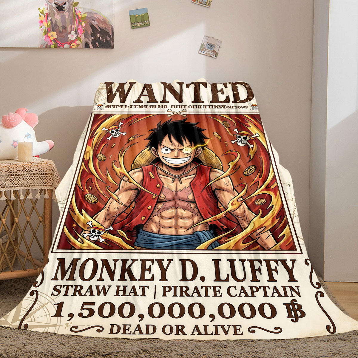 One Piece Premium Print Flanne - Home Textiles Premium ulasan dan harga
