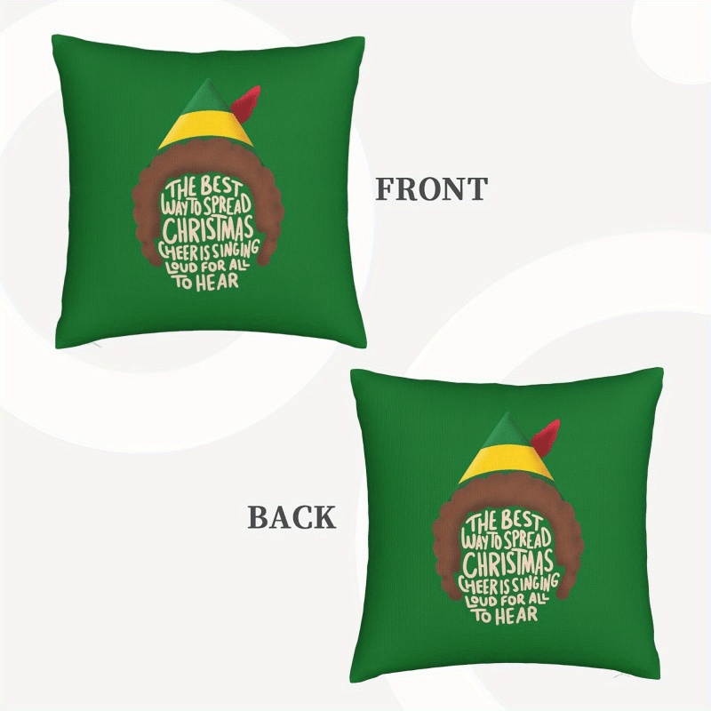 1pc Vintage Elf Christmas Pill - Pillow Insert 18X18 ulasan dan harga