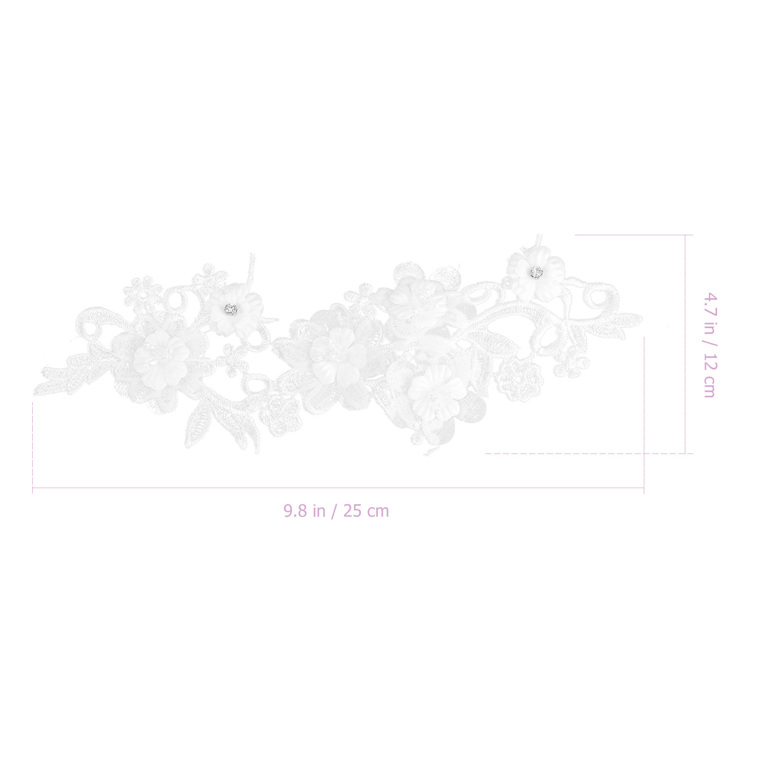 1Pair Premium Polyester Flower - Home Textiles Premium ulasan dan harga