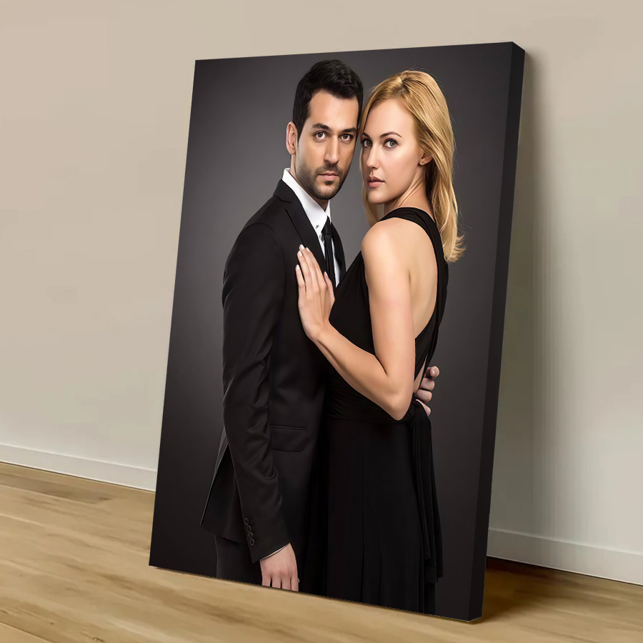 Custom Print Canvas Poster Ani - Home Textiles & Decorations ulasan dan harga
