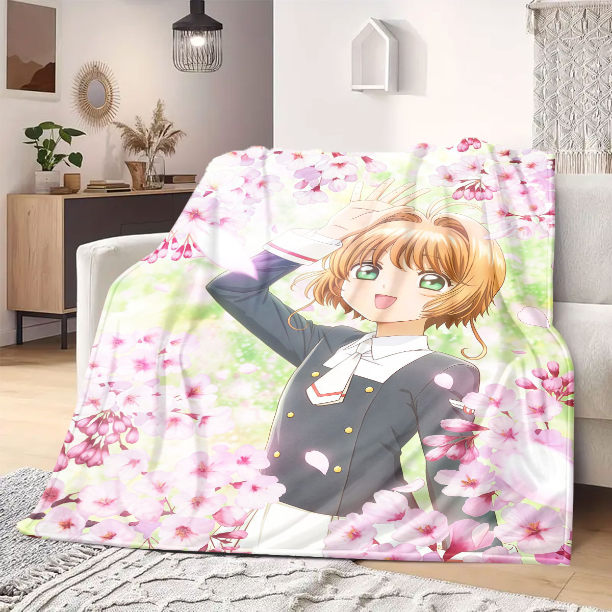 Cardcaptor Sakura Premium Prin - Home Textiles Premium ulasan dan harga