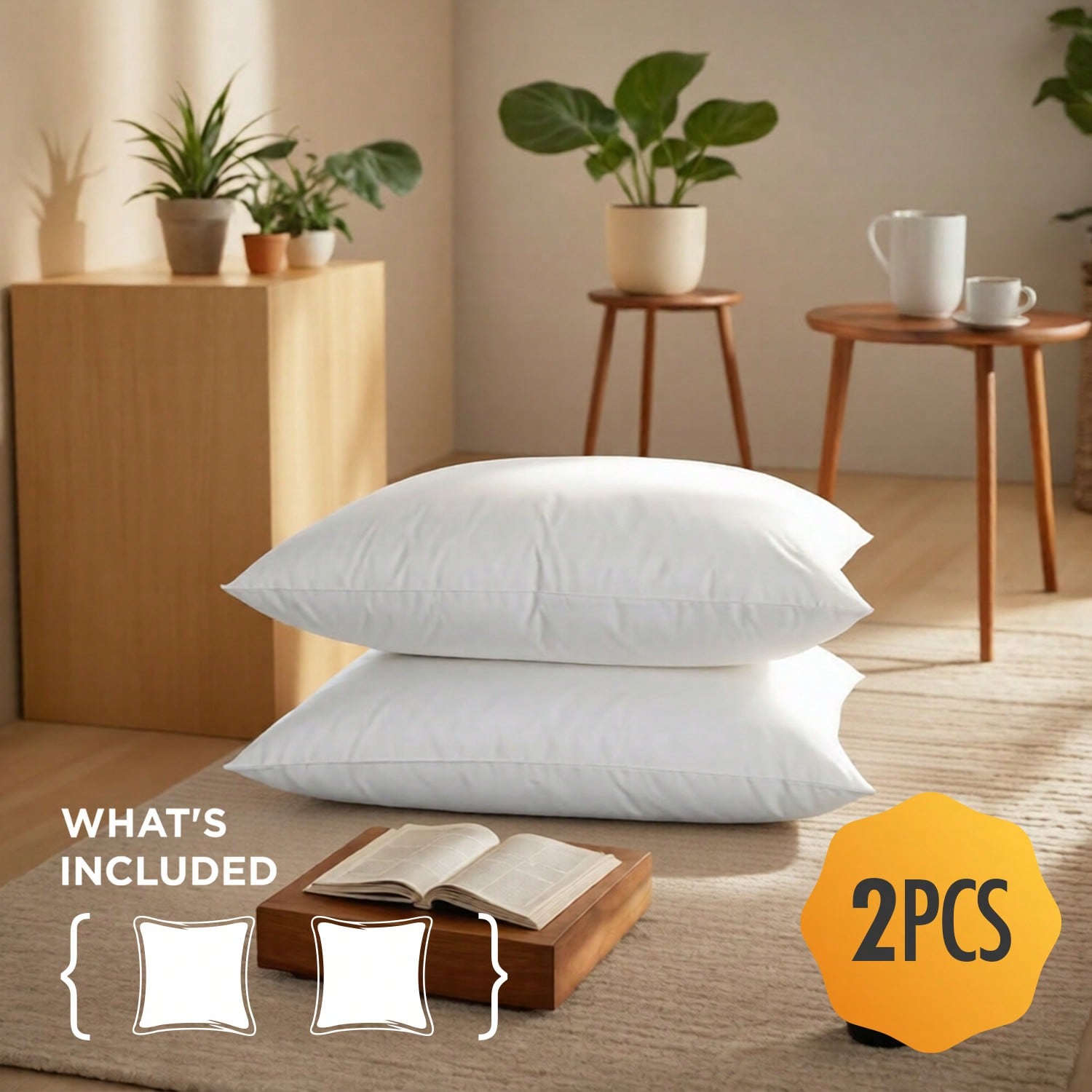 2‑Pack & 4‑Pack 12x20 18x18 De - Pillow Insert 18X18 ulasan dan harga